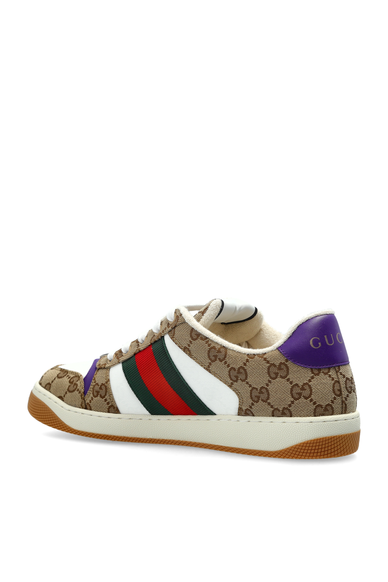 GUCCI ◆ Screener レースアップスニーカー 812638_FAD7W_8542_001_100_0000